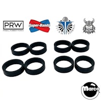 Standard Black Flipper Rings- Sample Pack