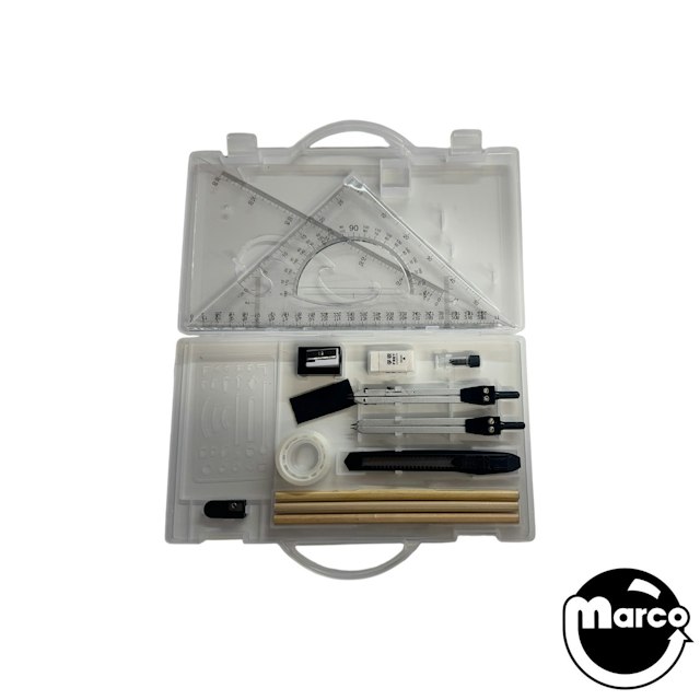 Professional Geometry Set - 15pc