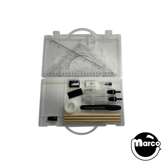 Professional Geometry Set - 15pc