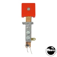PARTY ZONE (Bally) Target Switch Assembly 3D Square ORANGE Front