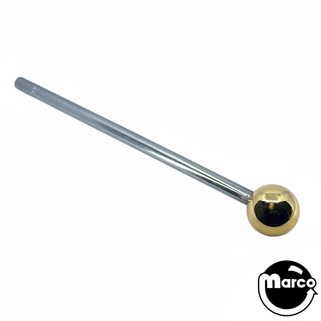 20-9253-GOLD - Ball Shooter Rod - GOLD 7-7/8 inch - Marco