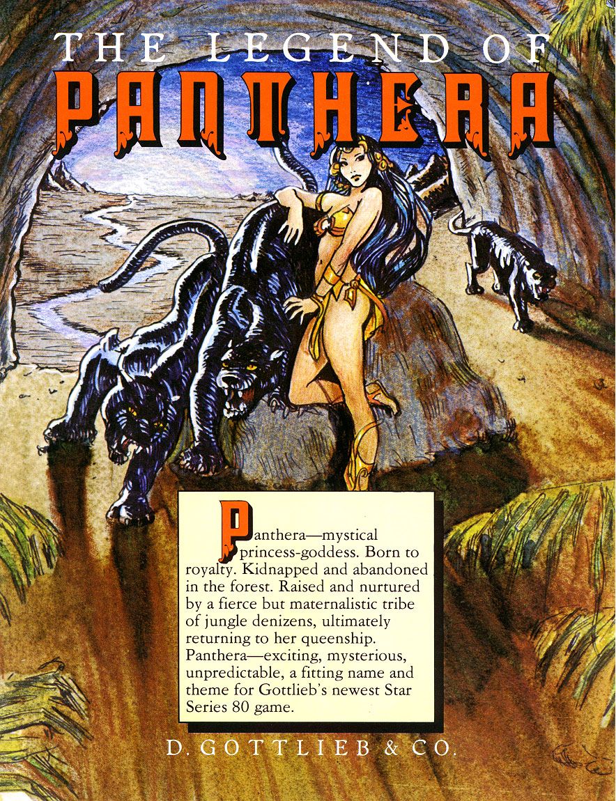 PANTHERA (Gottlieb) Flyer