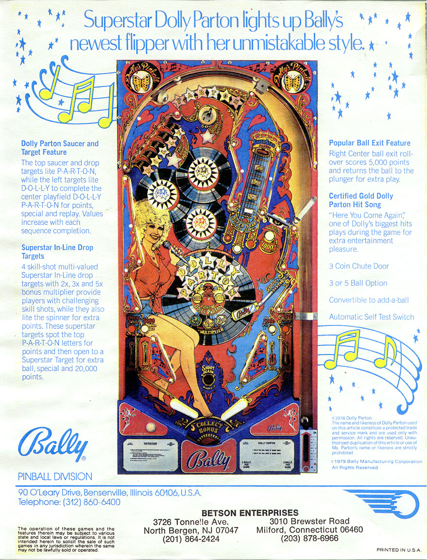 DOLLY (Bally) Flyer