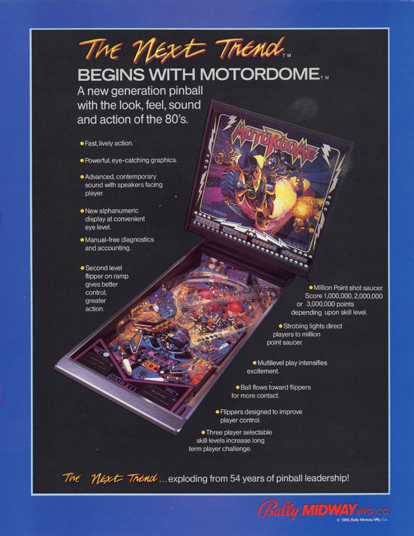 MOTORDOME (Bally) Flyer