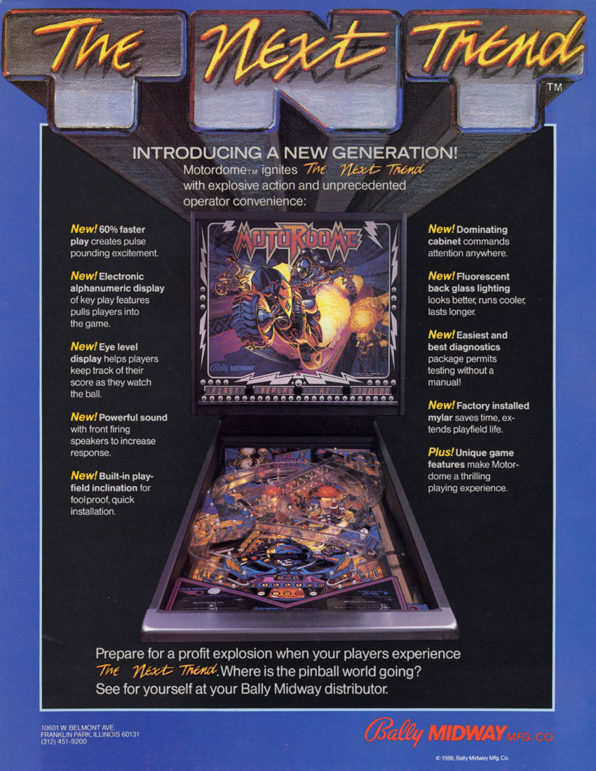MOTORDOME (Bally) Flyer