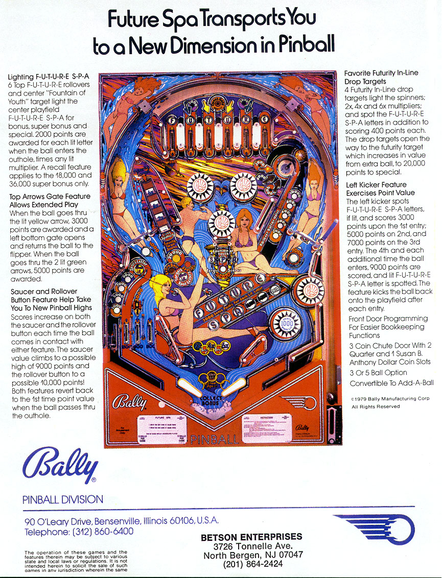 FUTURE SPA (Bally) Flyer