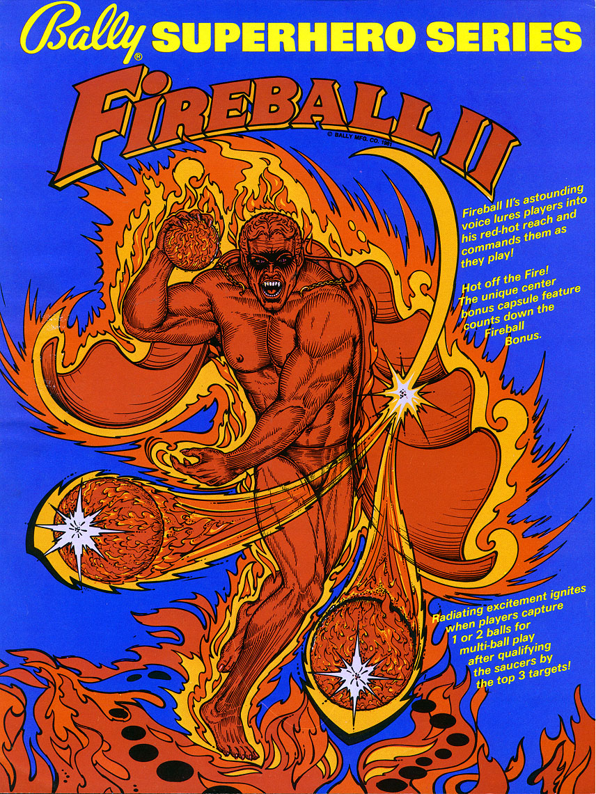 FIREBALL II (Bally) Flyer