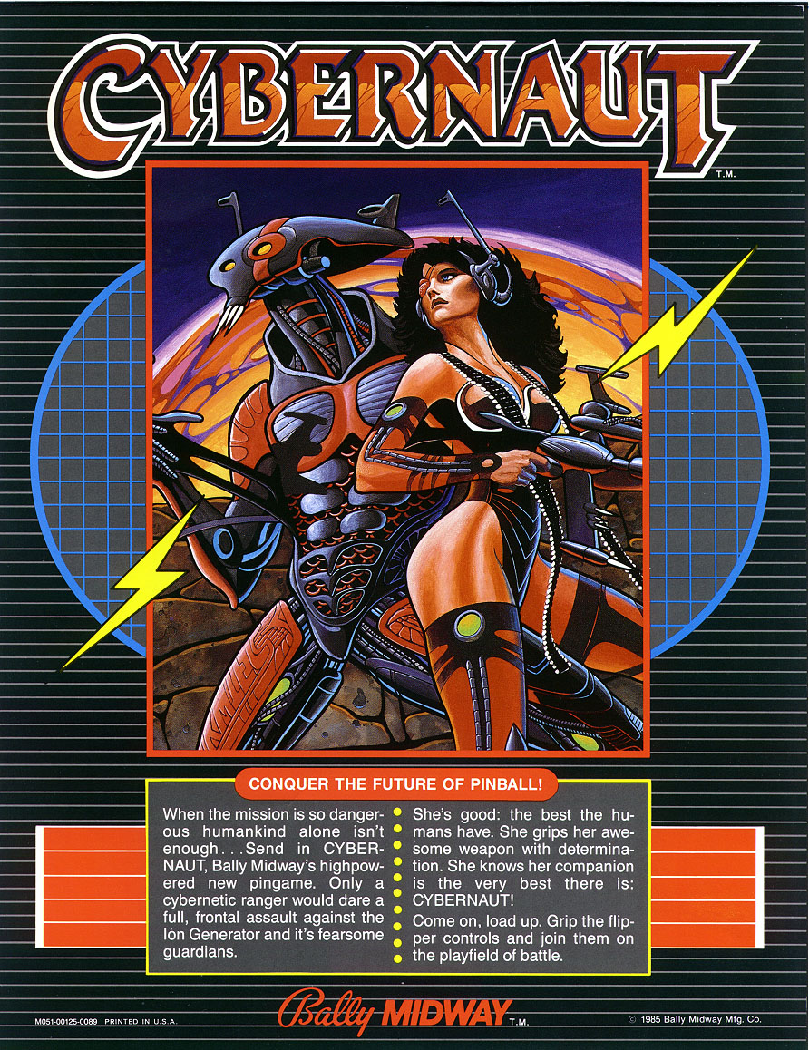CYBERNAUT (Bally) Flyer