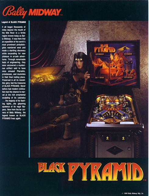 BLACK PYRAMID (Bally) Flyer
