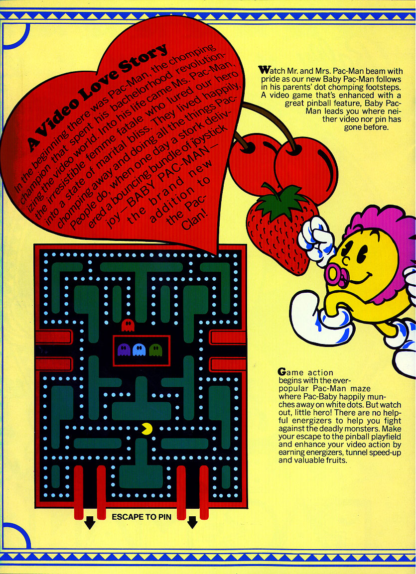 BABY PACMAN (Bally) Flyer