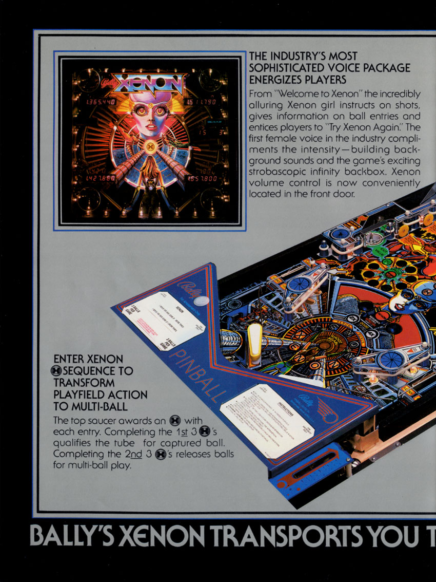 XENON (Bally) Flyer