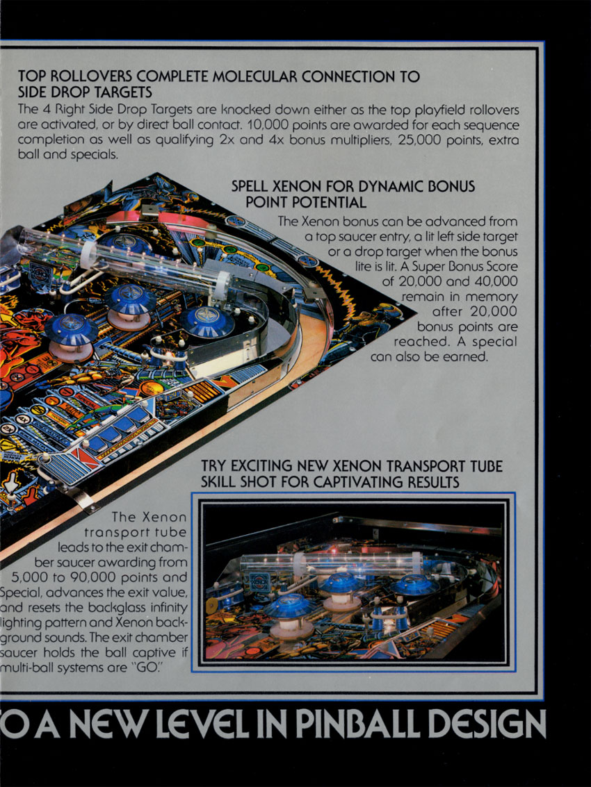 XENON (Bally) Flyer