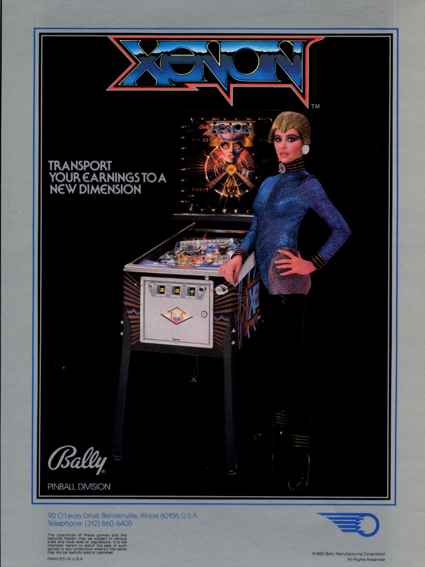 XENON (Bally) Flyer