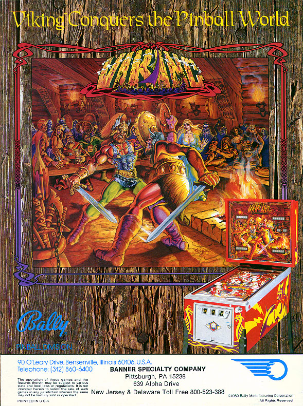 VIKING (Bally) Flyer