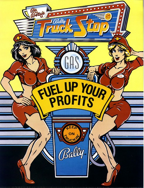 TRUCK STOP (Bally) Flyer
