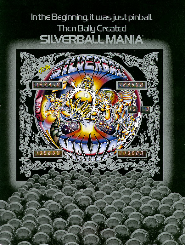 SILVERBALL MANIA (Bally) Flyer