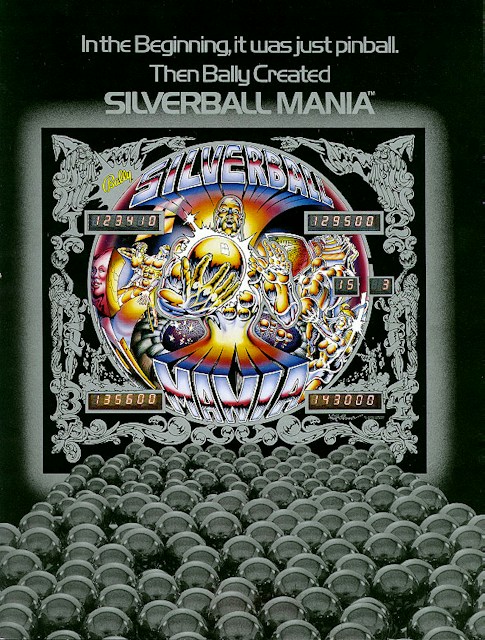 SILVERBALL MANIA (Bally) Flyer