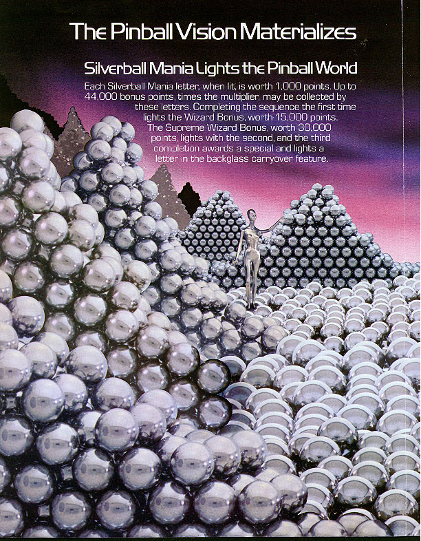SILVERBALL MANIA (Bally) Flyer