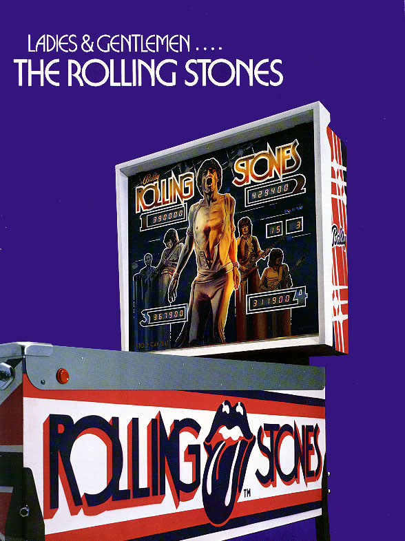 ROLLING STONES (Bally) Flyer