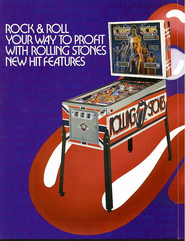 ROLLING STONES (Bally) Flyer
