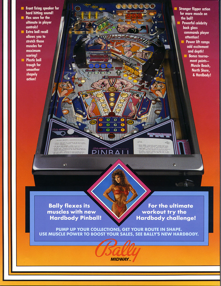 HARDBODY (Bally) Flyer