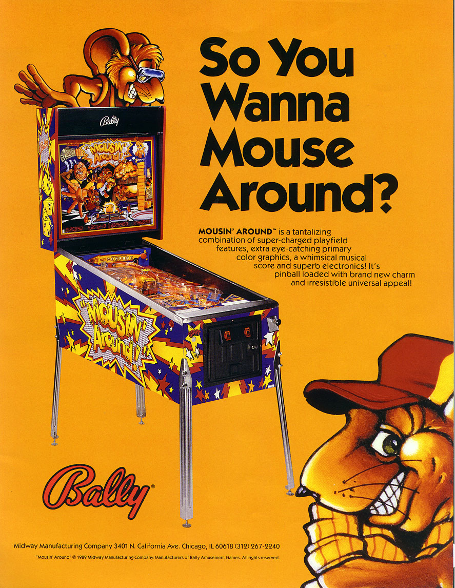 MOUSIN' AROUND (Bally) Flyer