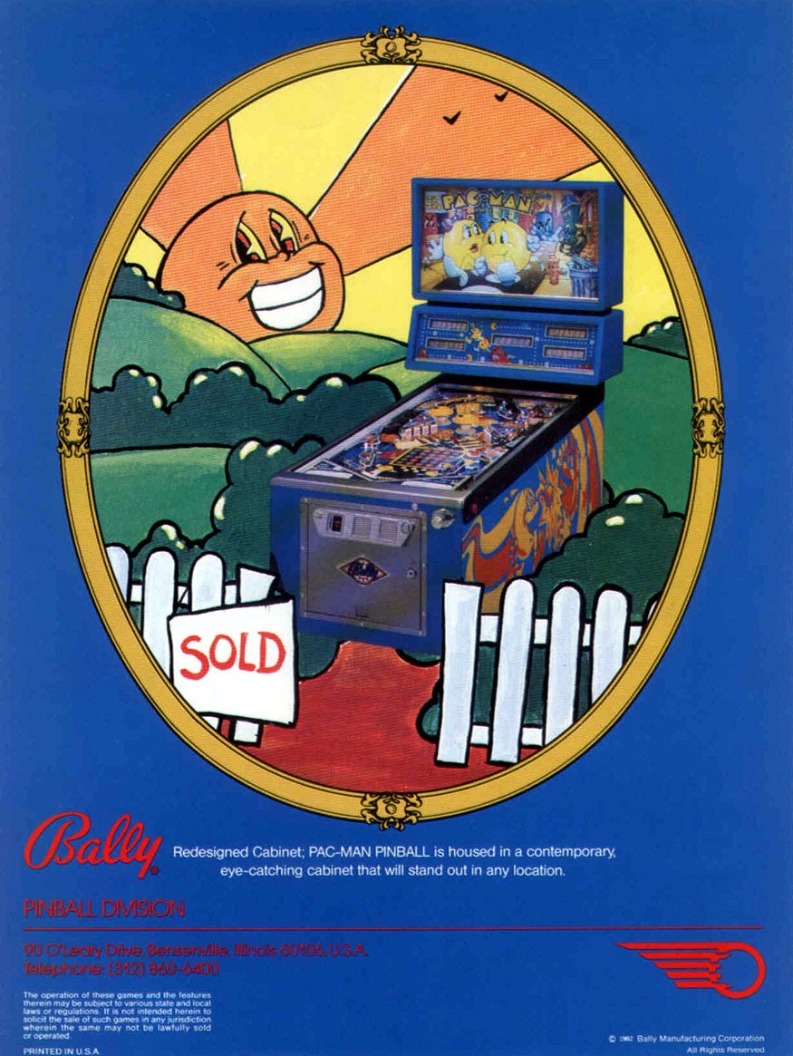 MR AND MRS PACMAN (Bally) Flyer