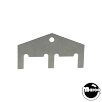 Bally/Williams 3 Bank Drop Target Reset Plate