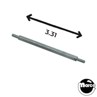 Post M-M 8-32 x 3.31" Zinc 1/4 Hex