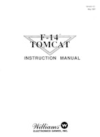 F-14 TOMCAT (Williams) Manual - Reprint