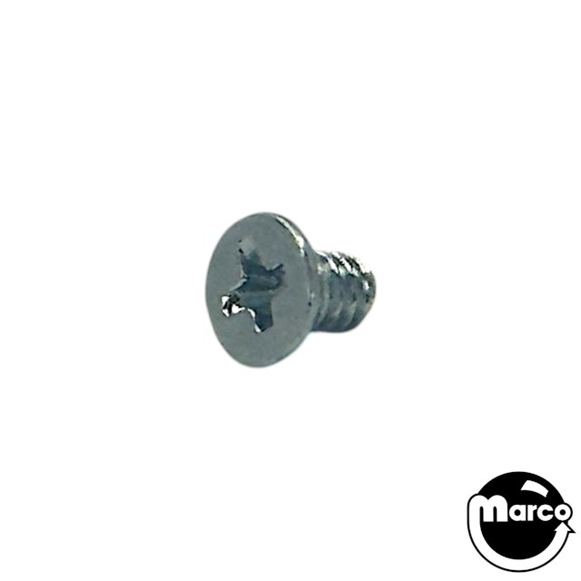 4-40 X ¼” PFH MS, 82 CA, Undercut Zinc Plated