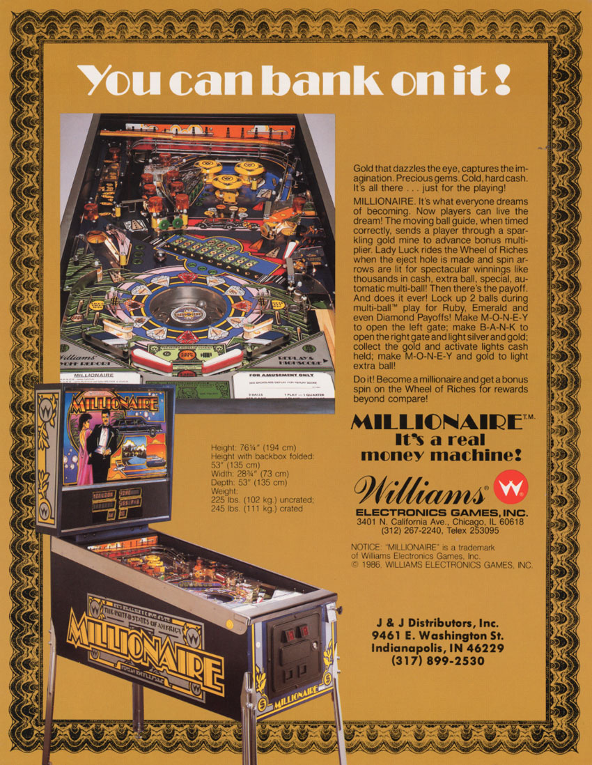 MILLIONAIRE (Williams) Flyer