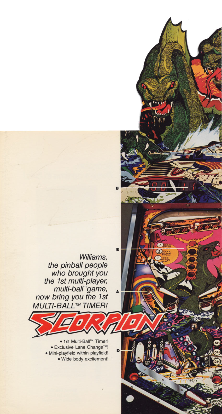 SCORPION (Williams) Flyer