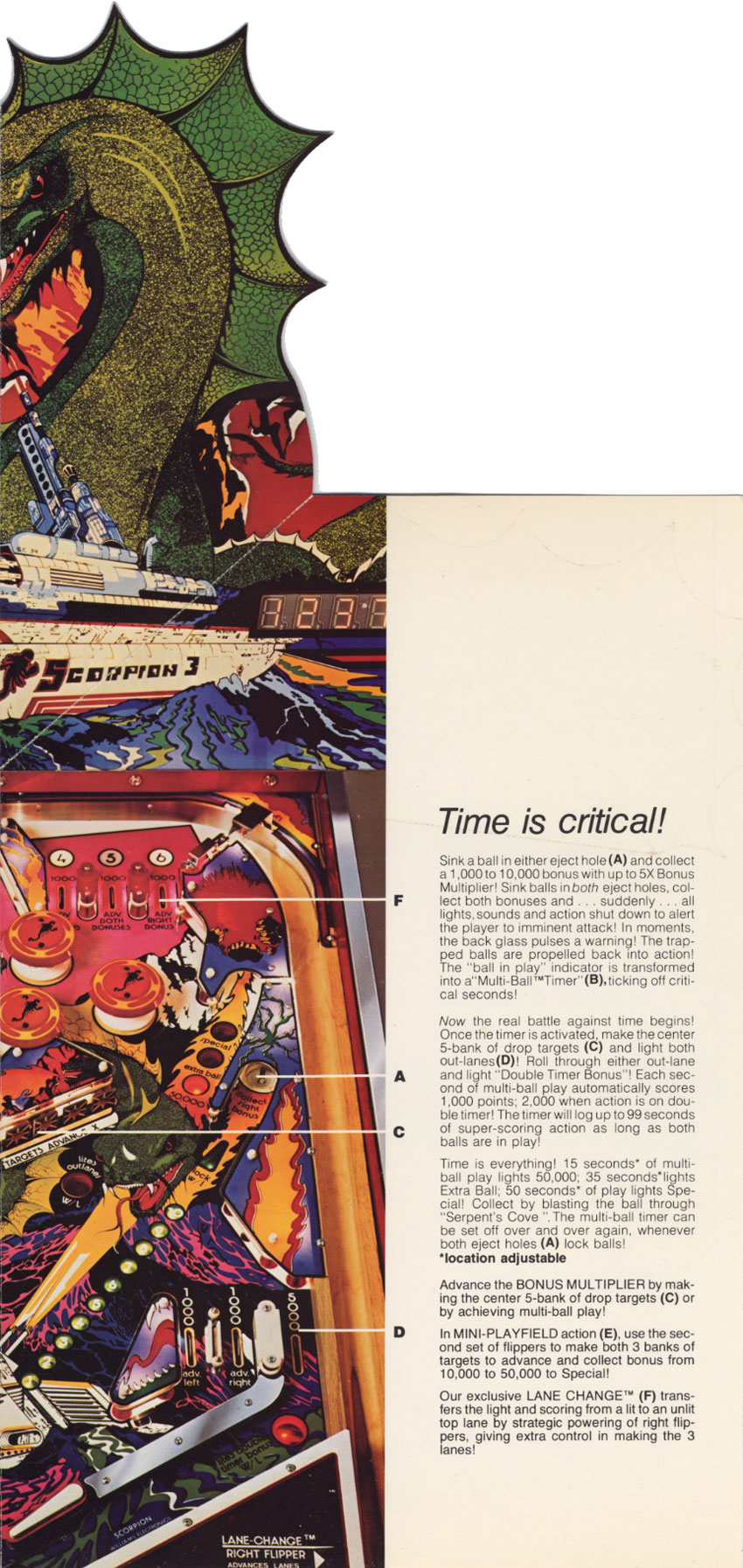 SCORPION (Williams) Flyer