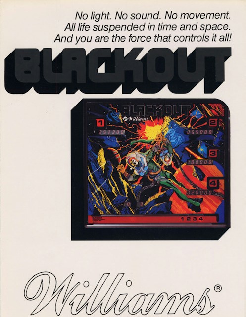 BLACKOUT (Williams) Flyer