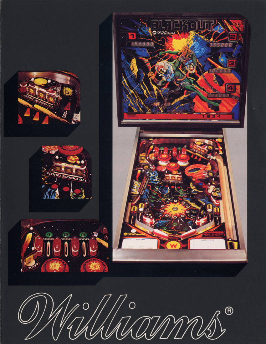 BLACKOUT (Williams) Flyer