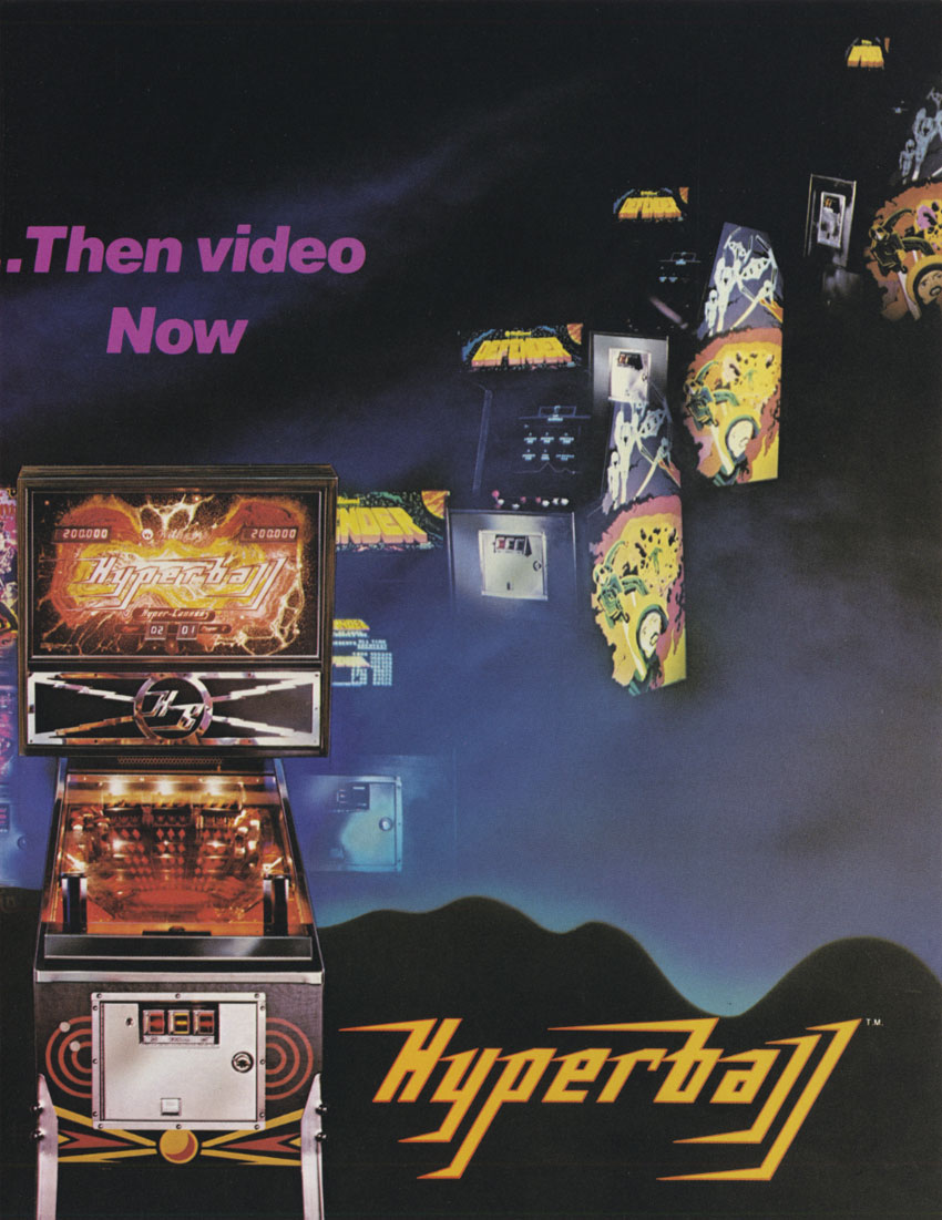 HYPERBALL (Williams) Flyer