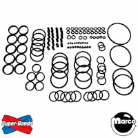 Super-Bands Ring Assortment BLACK