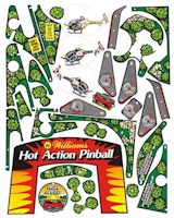 HIGH SPEED (Williams) Plastic Set
