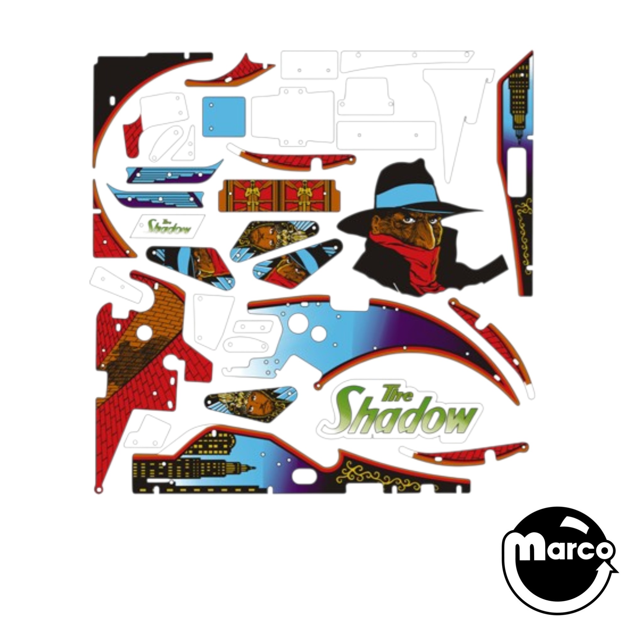 SHADOW (Bally) Plastic Set