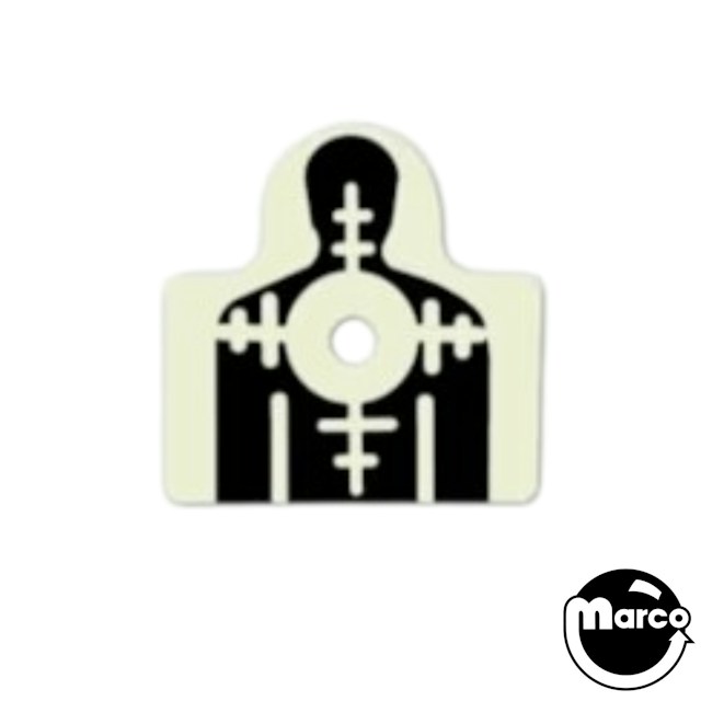 DIRTY HARRY (Williams) Decal Target Single