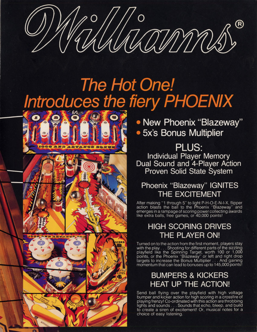 PHOENIX (Williams) Flyer