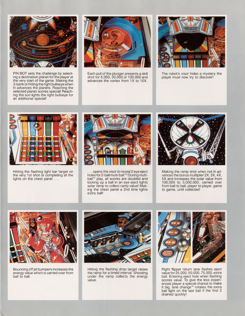 PINBOT (Williams) Flyer