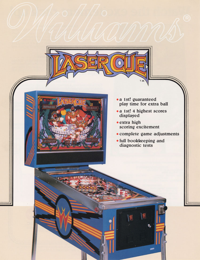 LASERCUE (Williams) Flyer