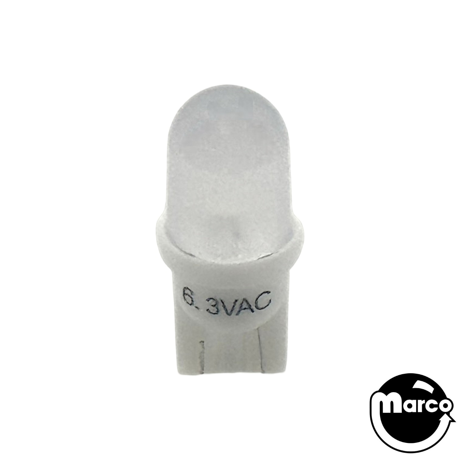 Warm White Frosted ECONOMY LED wedge base 555