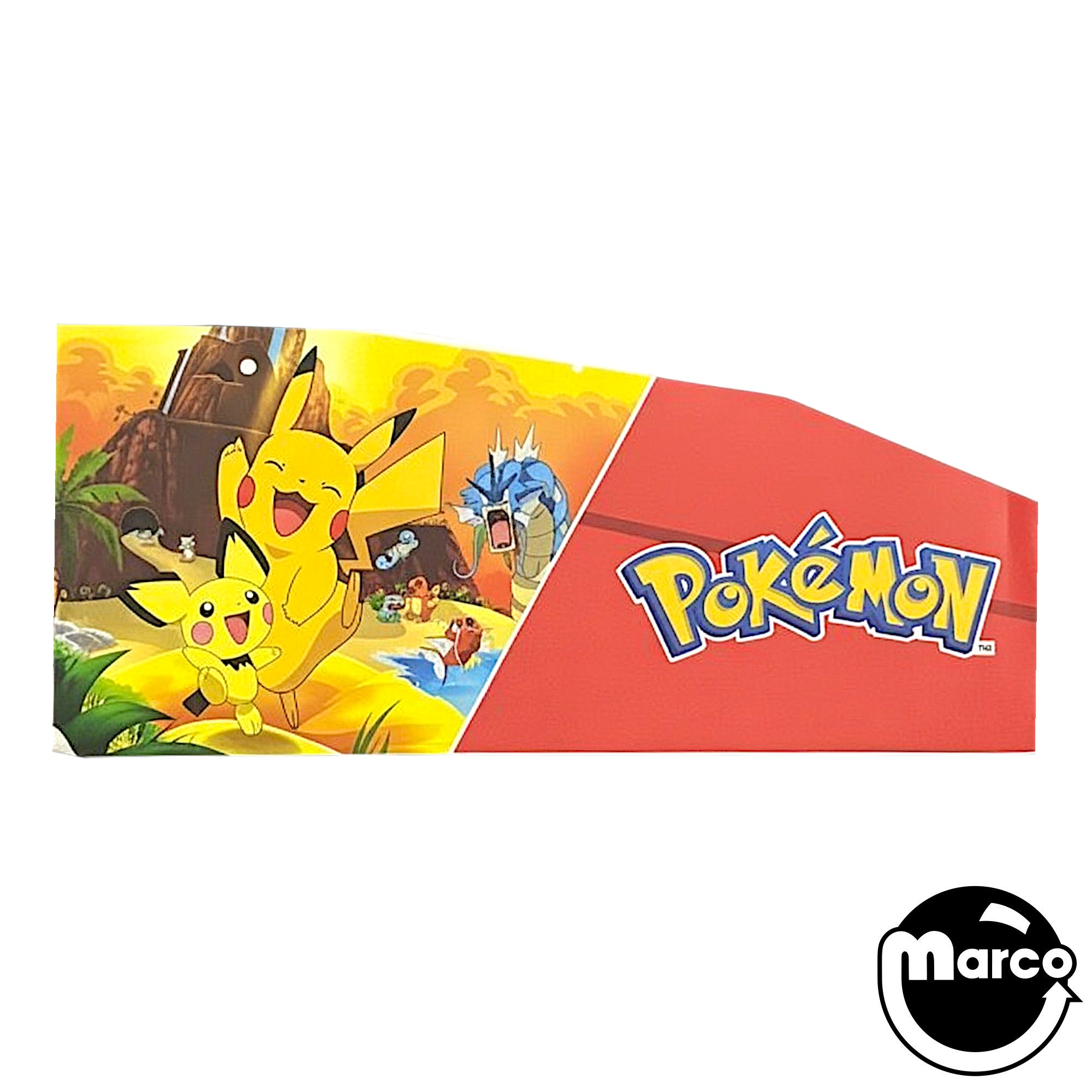 POKEMON PRO (Stern) Left Cabinet Decal
