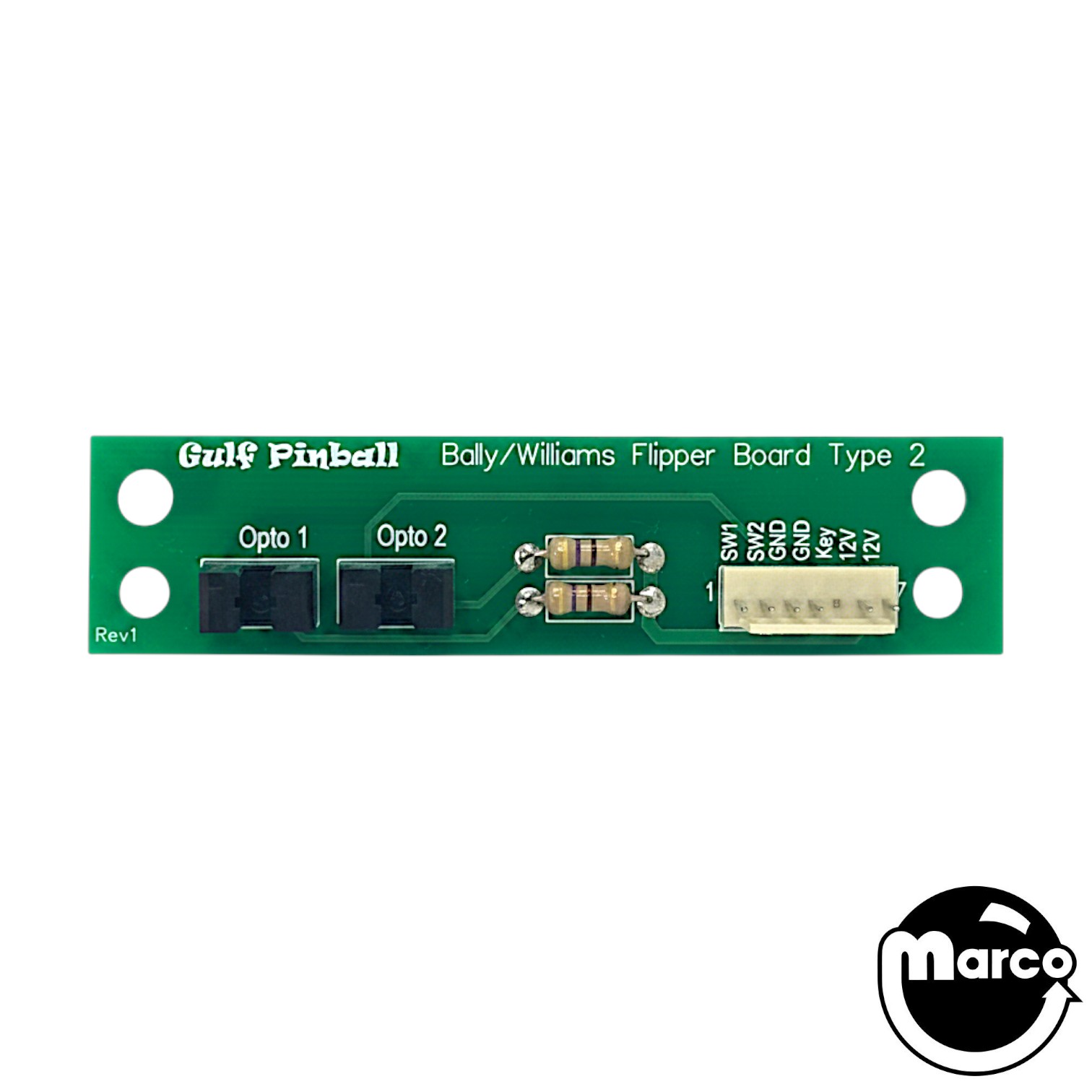 A-20207-P - Flipper opto board Williams/Bally Type 2 - Marco