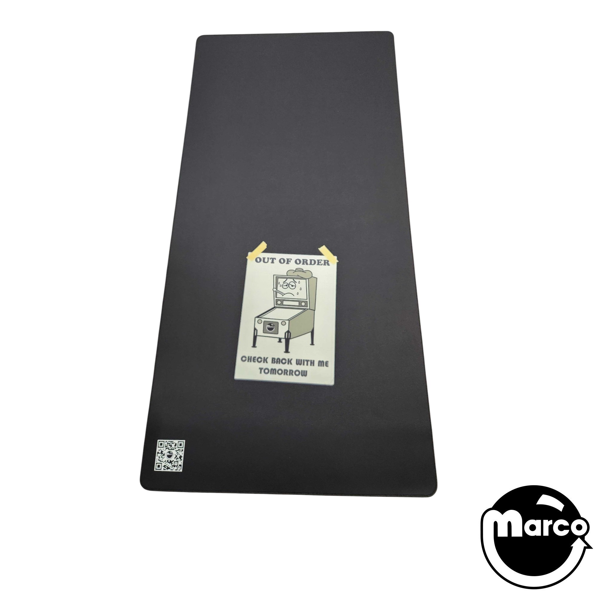 Pinball Glass Dust Cover - Standard - Out of Order