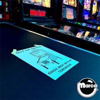 Pinball Glass Dust Cover - Standard - Out of Order