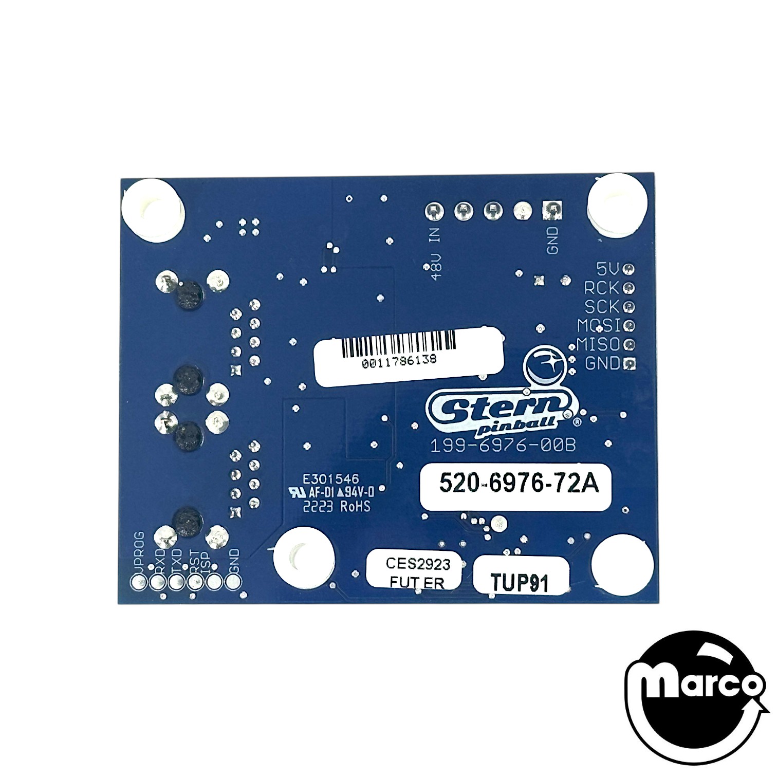 520-6976-72 - Node board Stern SPIKE 2 - Marco Specialties Pinball